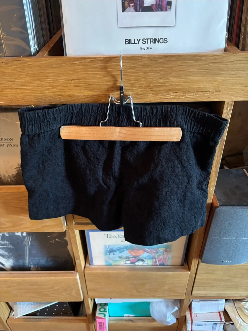 J. Crew Black Textured Women's Knit Shorts